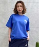 X-girl/エックスガール LETTERING LOGO SS TEE 105242011042 レディース Tシャツ ムラサキスポーツ限定(BLUE-M)