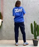 X-girl/エックスガール LETTERING LOGO SS TEE 105242011042 レディース Tシャツ ムラサキスポーツ限定(BLUE-M)