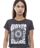 BILLABONG ビラボン BABY FIT GRAPHIC TEE BE013-216 レディース 半袖Tシャツ(BSD-M)