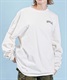 RVCA/ルーカ レディース 長袖Tシャツ ワイドシルエット 薄手 バックロゴ BD044-065(CLO-S)