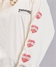 THRASHER/スラッシャー 長袖 Tシャツ ロンT ピグメント染め ハート柄 オーバーサイズ ムラサキスポーツ限定 THT-04(IVO-M)