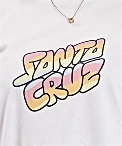 【ムラサキスポーツ限定】 SANTACRUZ/サンタクルーズ 長袖 Tシャツ ロンT オーバーサイズ バックプリント ムラサキスポーツ限定 502233433(WHITE-M)