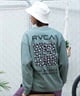 RVCA ルーカ レディース ロンT 長袖Tシャツ バックプリント オーバーサイズ BE043-050(GNB0-S)