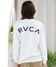 RVCA ルーカ レディース ロンT 長袖Tシャツ オーバーサイズ ロゴ BE043-053(GNB0-S)