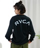 RVCA ルーカ レディース ロンT 長袖Tシャツ オーバーサイズ ロゴ BE043-053(GNB0-S)