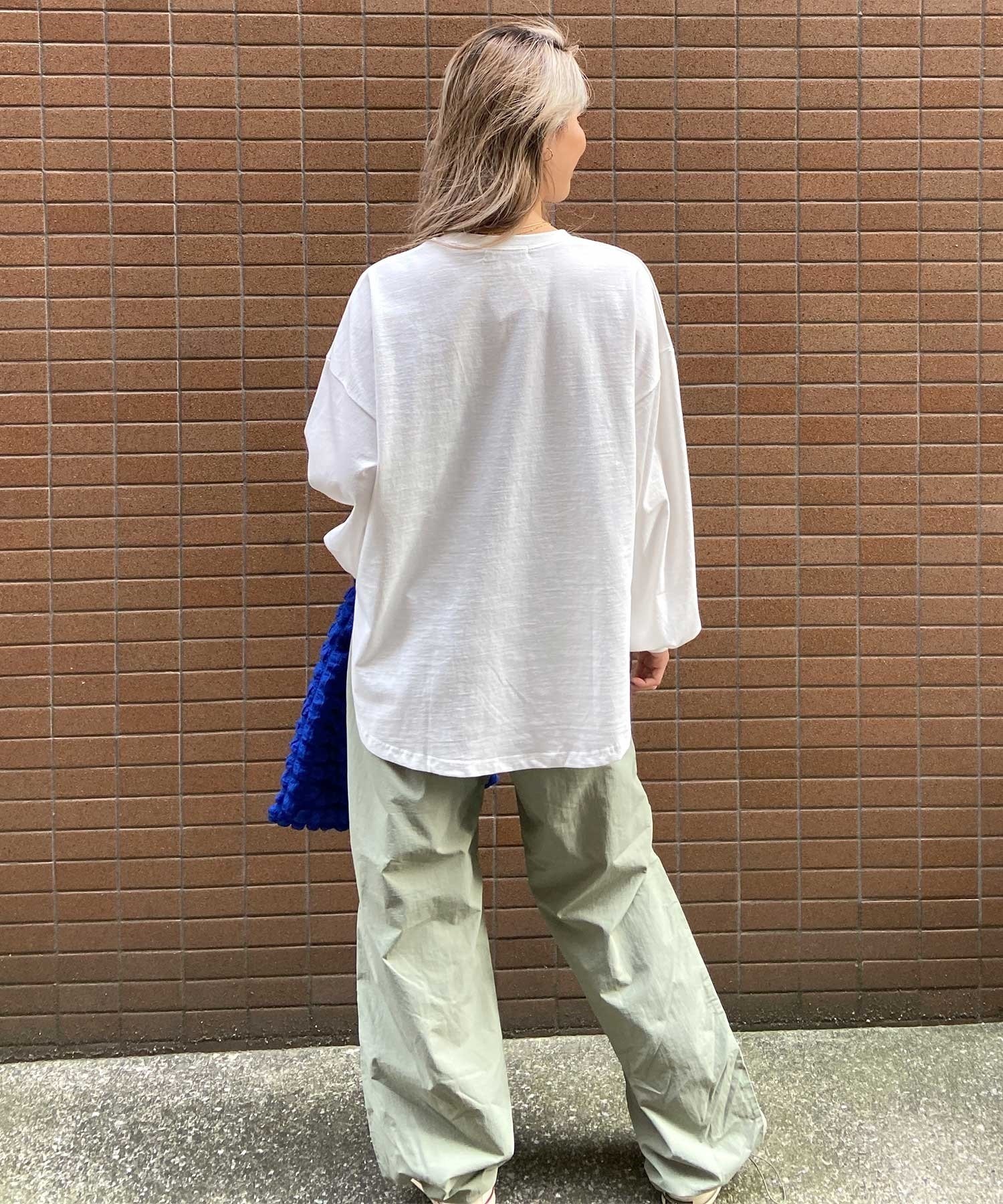 RIKKA FEMME リッカファム BUY2 RF23FW08 レディース 長袖Tシャツ(WHT-F)