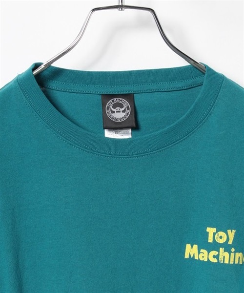 TOY MACHINE トイマシーン MTMPDLT6 レディース トップス カットソー Tシャツ 長袖 KK1 A19(BGRN-M)