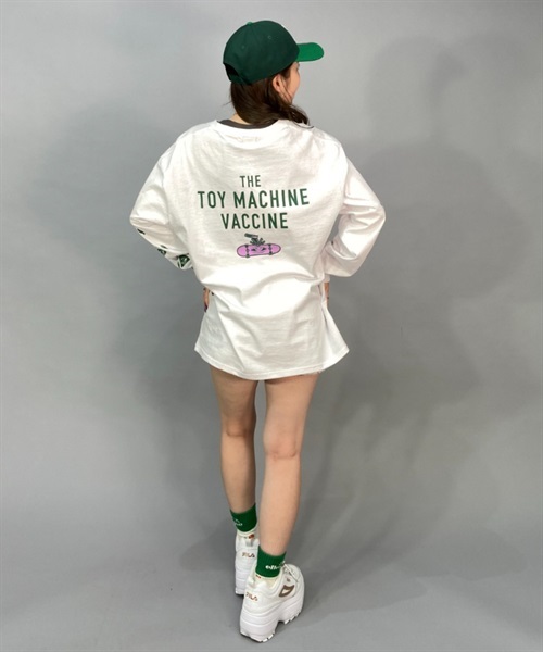 TOY MACHINE トイマシーン MTMPDLT7 レディース トップス カットソー T