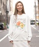 ROXY ロキシー ハニーバン レディース 長袖Tシャツ クルーネック RLT241066(BRN-M)