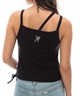 RVCA ルーカ BUTTERFLY TANK TOP バタフライ タンクトップ レディース キャミソール ショート丈 BE04C-373(BLK-S)