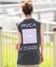 RVCA ルーカ タンクトップ レディース バックプリント FLOWER BANDANA CUTOFF TANKTOP E04C-P35(WHTR-M)