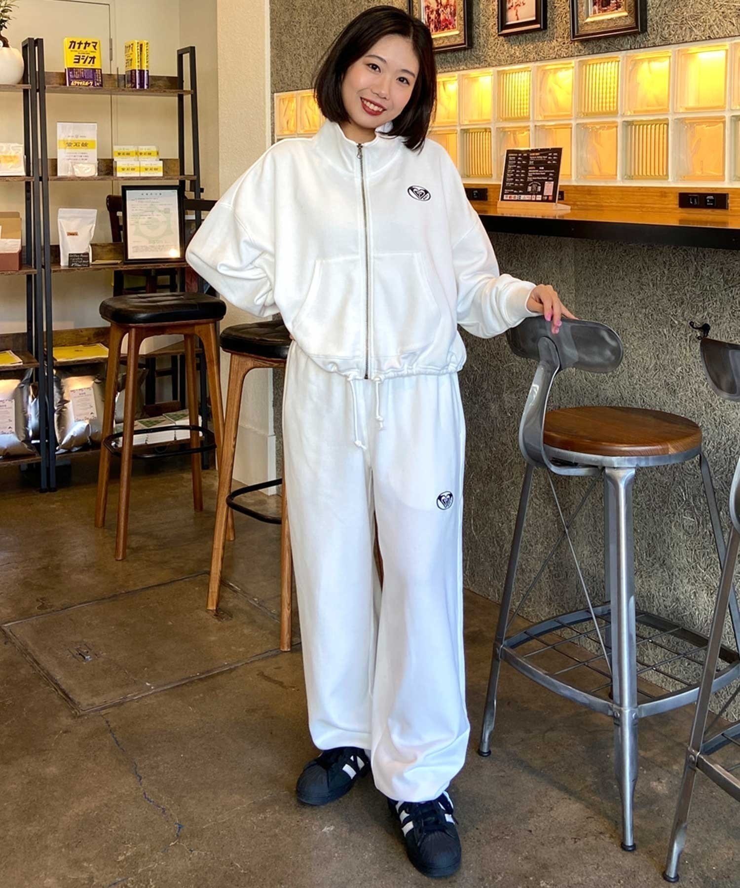 ROXY ロキシー プラネット リング パンツ レディース ロングパンツ セットアップ対応 ロング パンツ RPT241053(WHT-S)