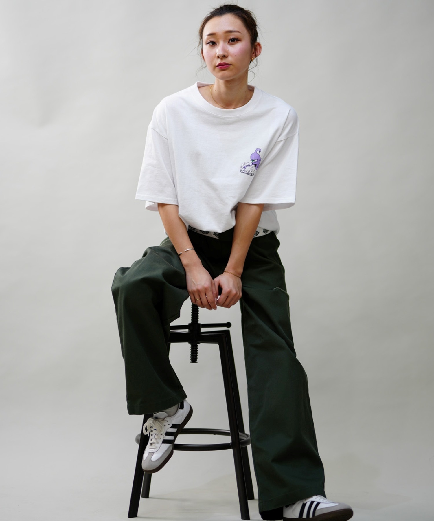 Dickies ディッキーズ レディース サイドカット チノパンツ ワーク 