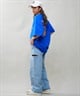 Dickies ディッキーズ レディース サイドカット デニムパンツ ジーンズ 80488400 ムラサキスポーツ限定(40BL-M)