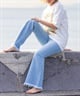 BILLABONG ビラボン FRINGE FLARE DENIM フレア デニム レディース ロングパンツ フリンジ BE013-707(BLC-S)