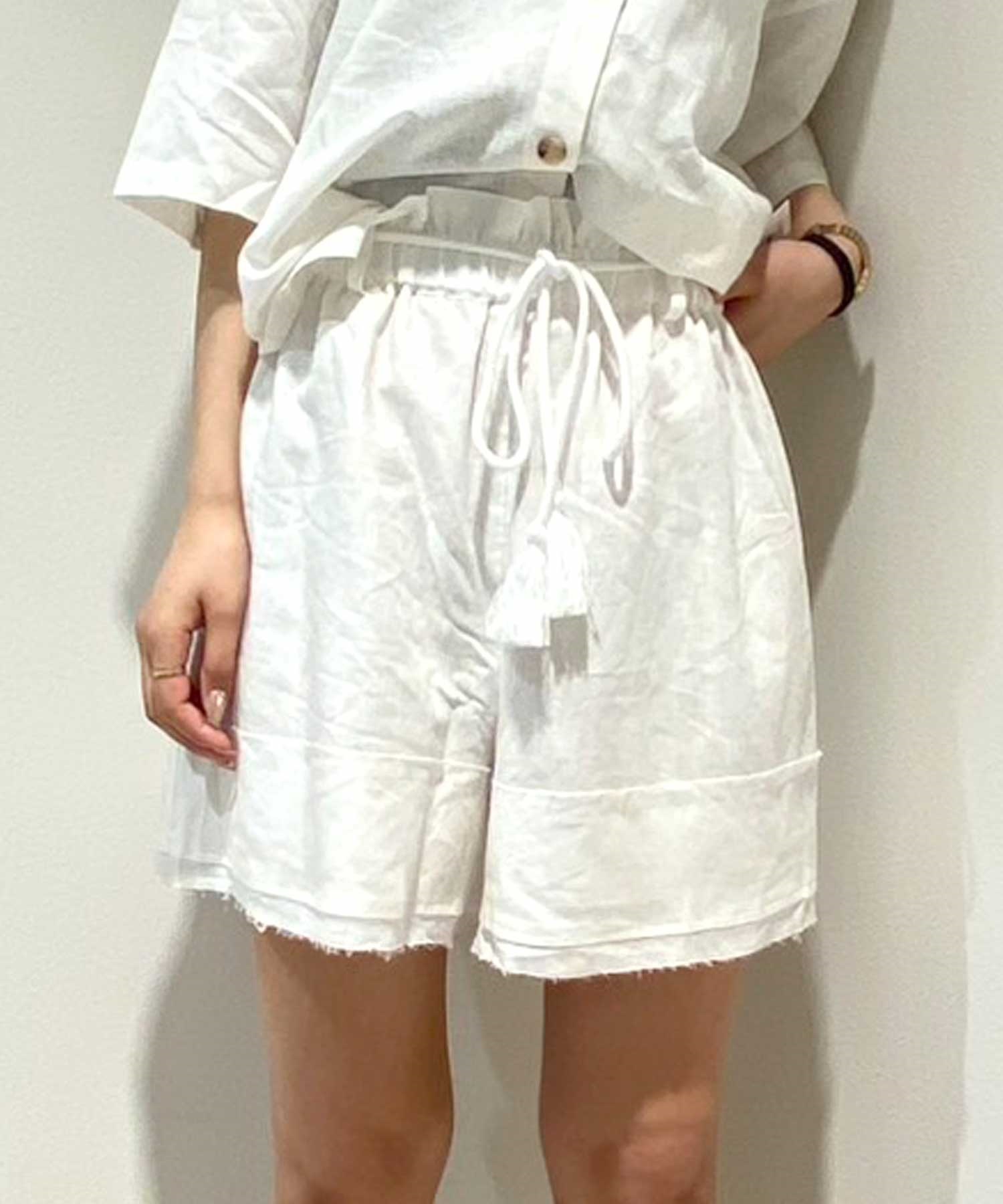 RIKKA FEMME リッカファム レディース ショーツ ショートパンツ RF24SS15(WHT-FREE)