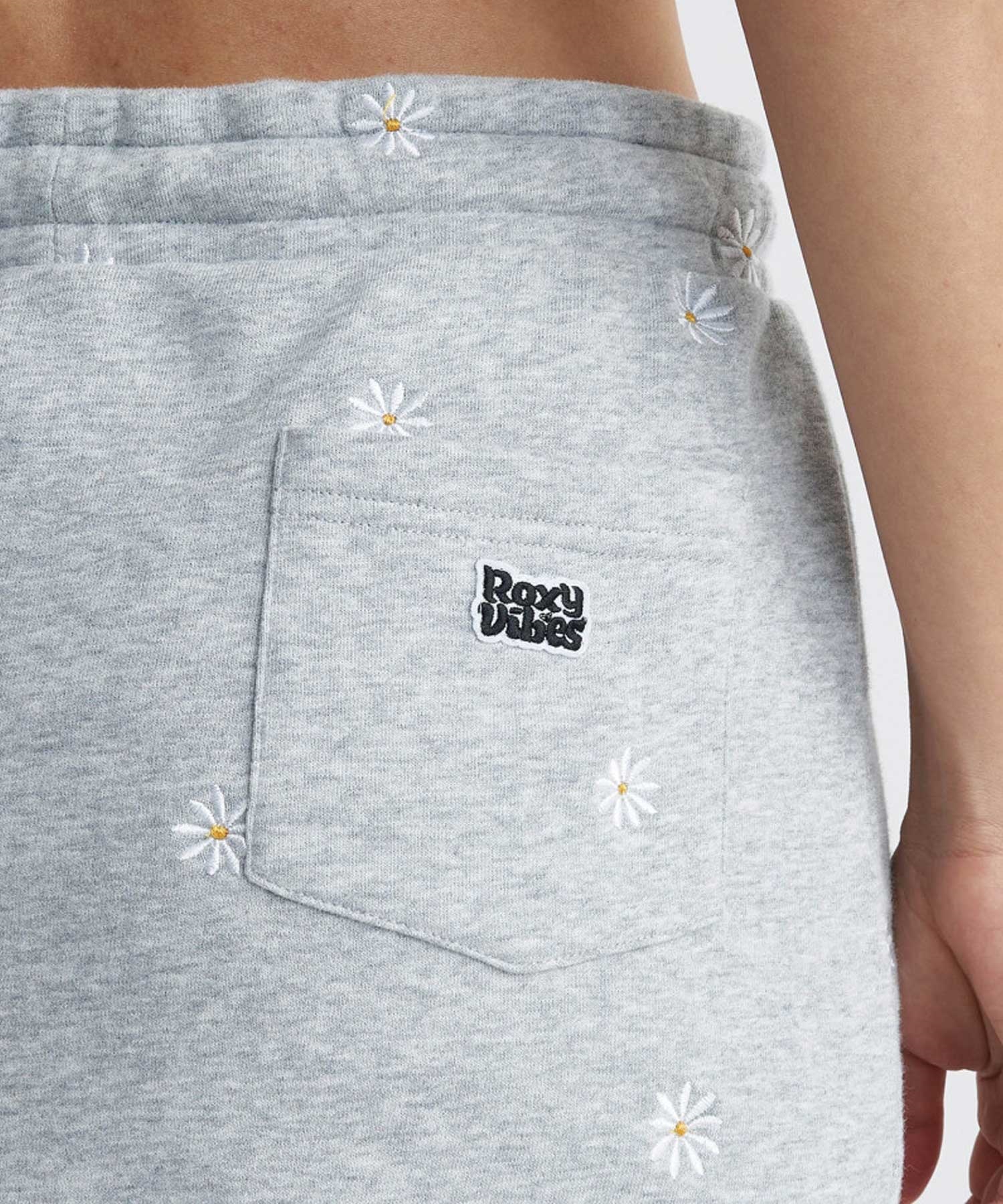 ROXY/ロキシー RESH AS A DAISY SKIRT レディース スウェット スカート ミニ RSK234612T(GRY-M)