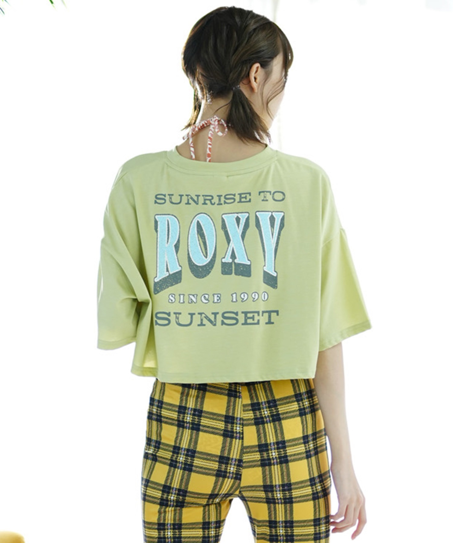 ROXY ロキシー レディース ラッシュガード Tシャツ 半袖 ショート丈 水陸両用 ユーティリティ UVカット RLY242013(WHT-M)