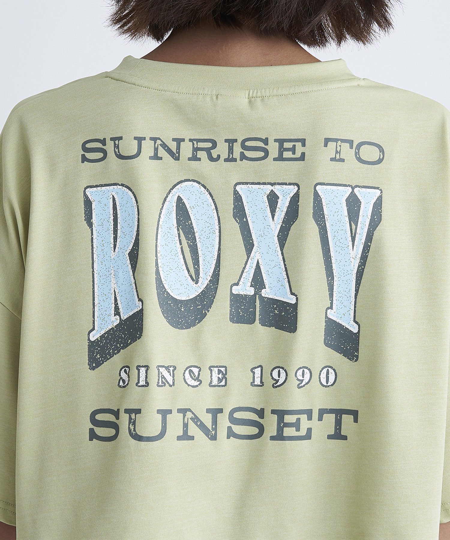 ROXY ロキシー レディース ラッシュガード Tシャツ 半袖 ショート丈 水陸両用 ユーティリティ UVカット RLY242013(WHT-M)