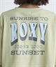 【クーポン対象】ROXY ロキシー レディース ラッシュガード Tシャツ 半袖 ショート丈 水陸両用 ユーティリティ UVカット RLY242013(WHT-M)