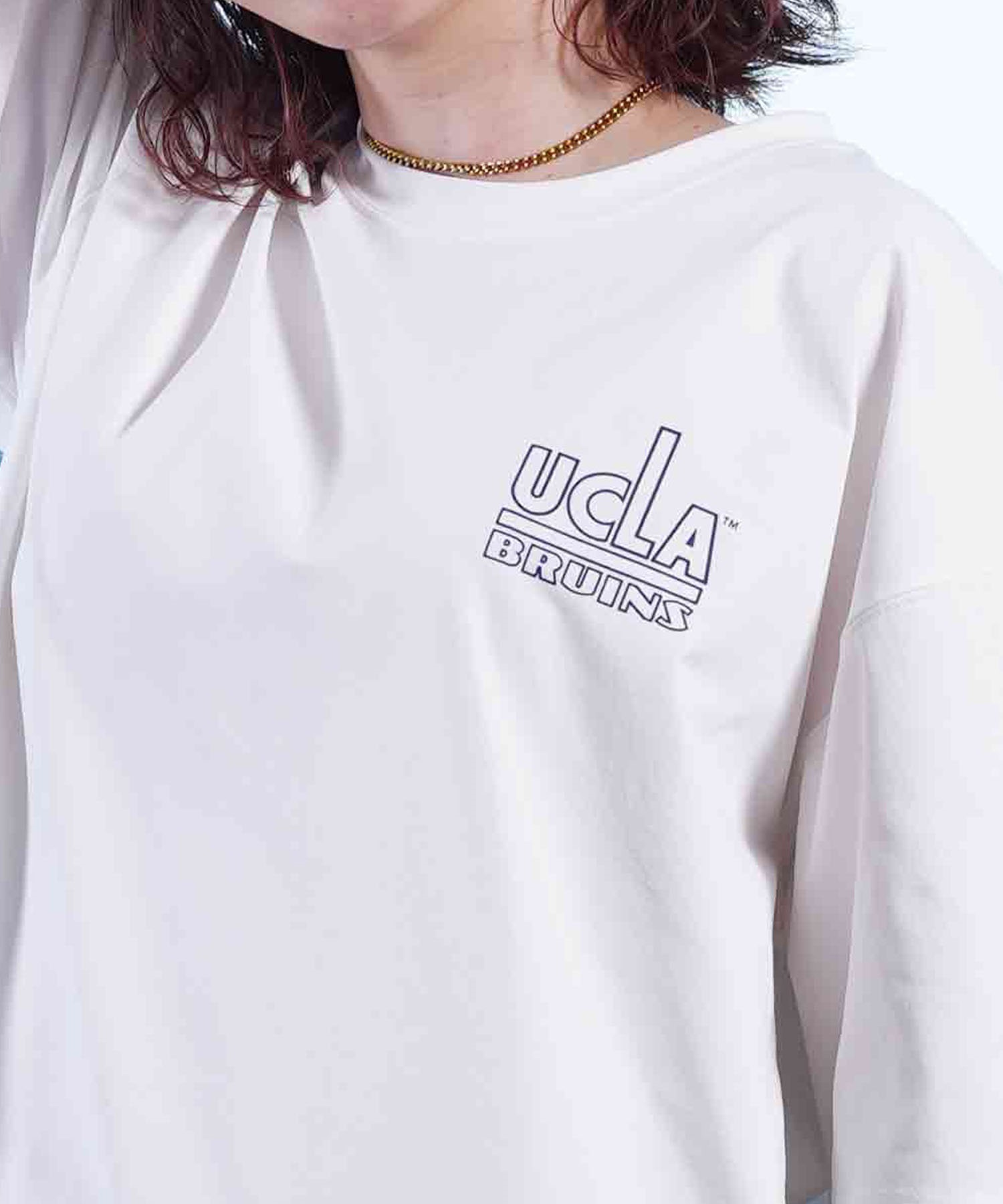 ANTIBAL アンティバル レディース ラッシュガード 半袖 Tシャツ UCLA 水陸両用 UVケア ムラサキスポーツ限定 243AN2ST038(WHT-M)