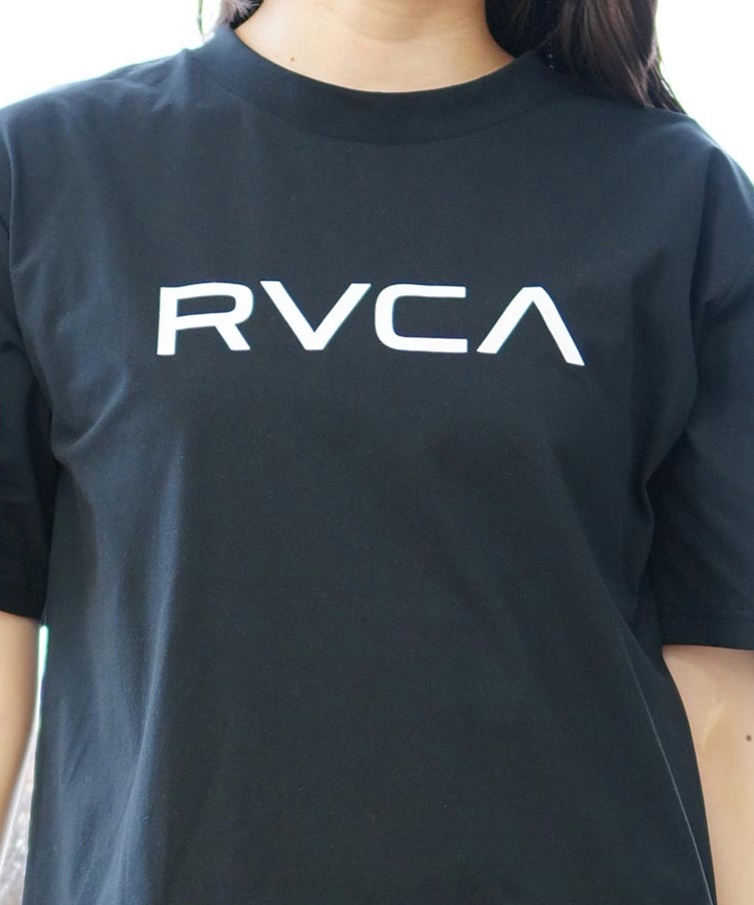 RVCA ルーカ ラッシュガード Tシャツ 半袖 水陸両用 ユーティリティ UVカット BE04C-855(WHT-M)