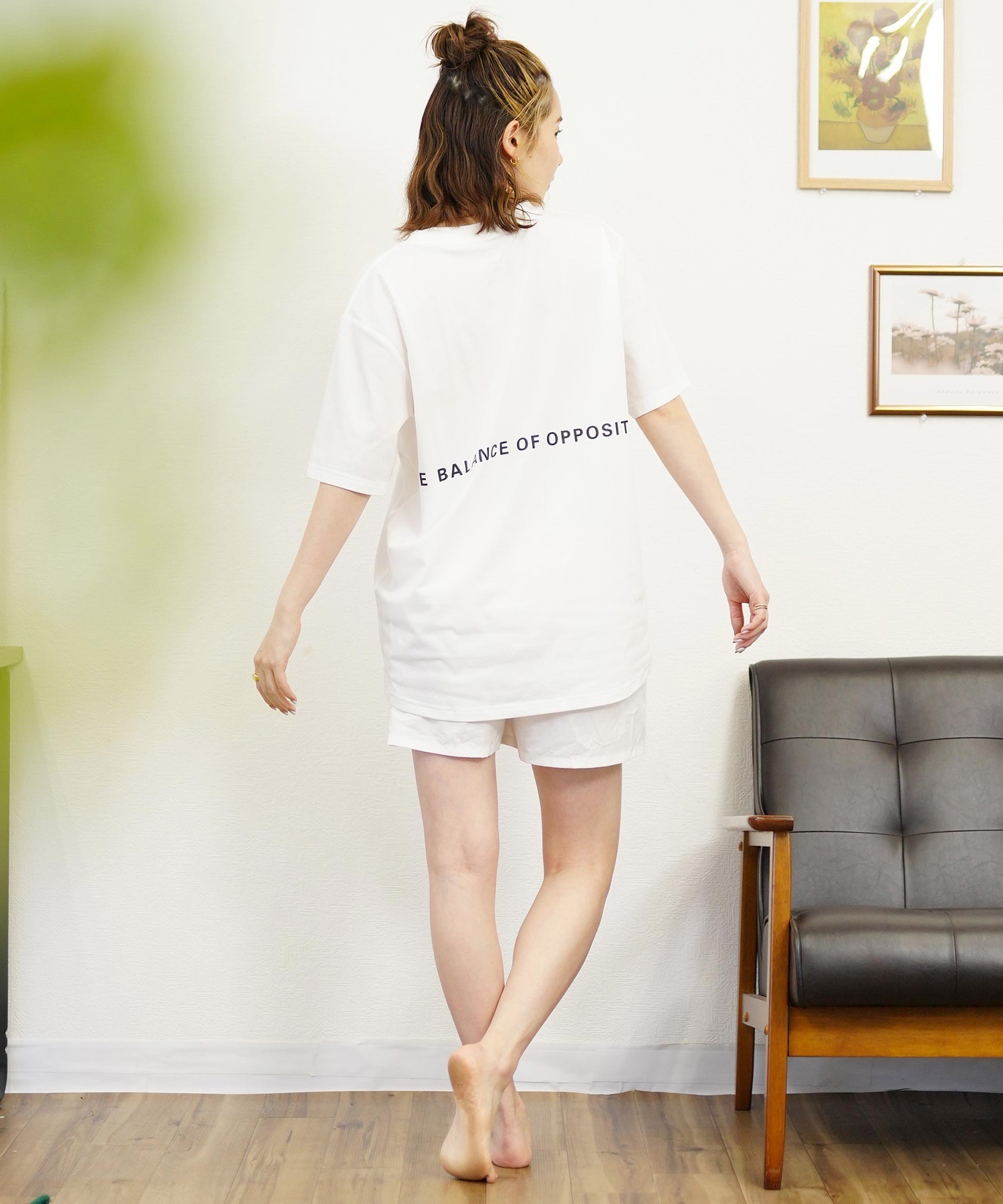 RVCA ルーカ ラッシュガード Tシャツ 半袖 水陸両用 ユーティリティ UVカット BE04C-855(WHT-M)