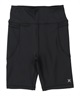 Hurley ハーレー バイカーズパンツ FIT WLG2320040 レディース水着 ラッシュレギンス フィットネス UVカット(BLK-S)