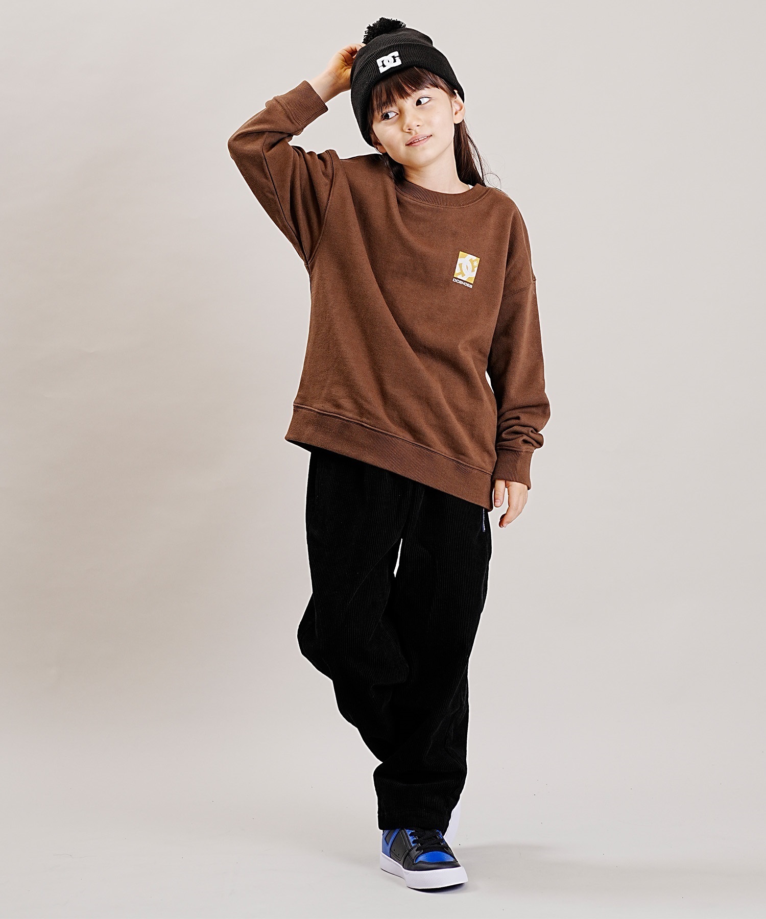 DC/ディーシー 23 KD 94 CREW PULLOVER キッズ スウェット プル