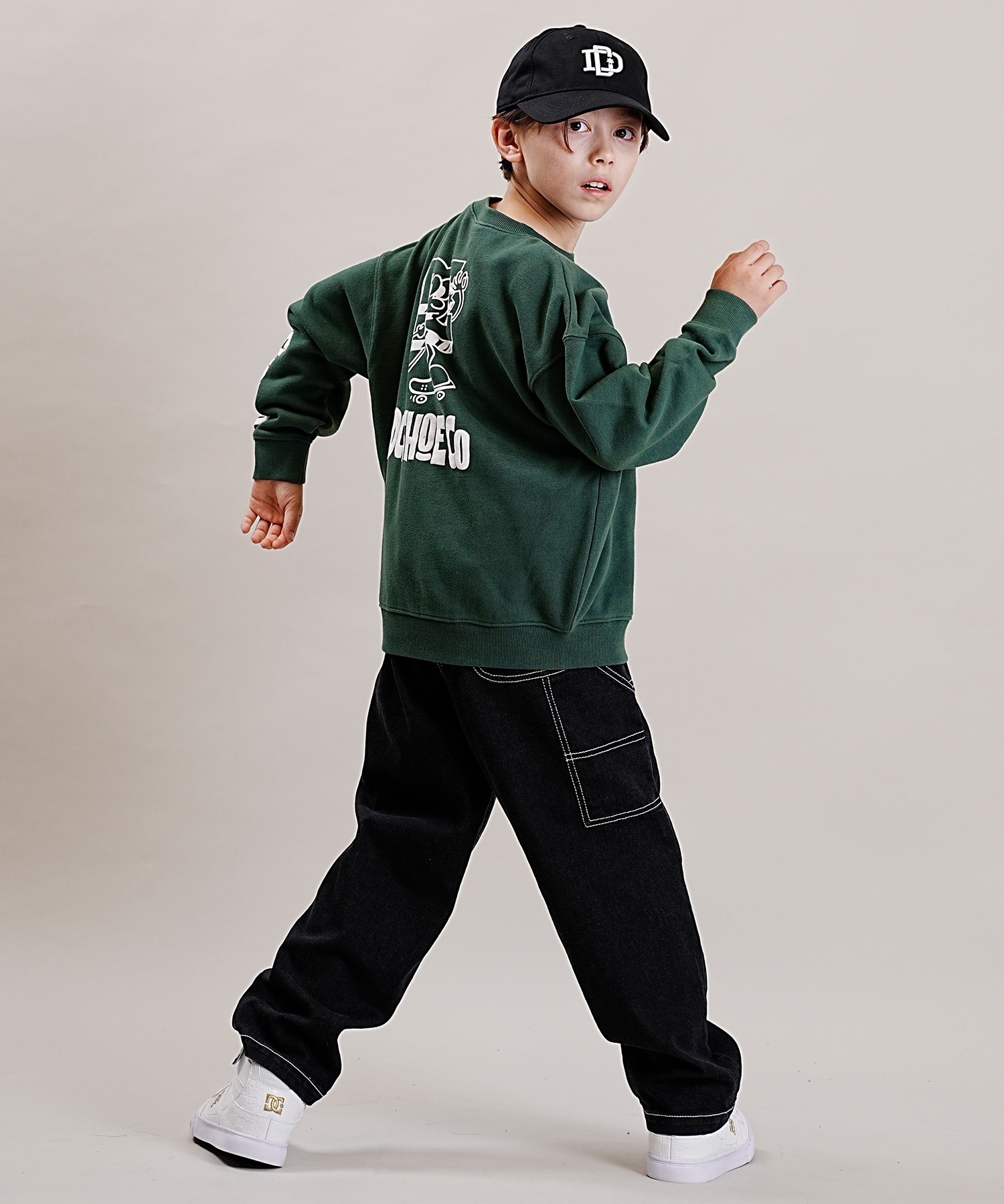 DC/ディーシー 23 KD PLAYTIME CREW PULLOVER23 キッズ プレイタイム