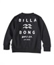 BILLABONG/ビラボン ONE TIME トレーナー キッズ スウェット クルーネック 裏毛 親子コーデ BD016-001(BLK-130cm)