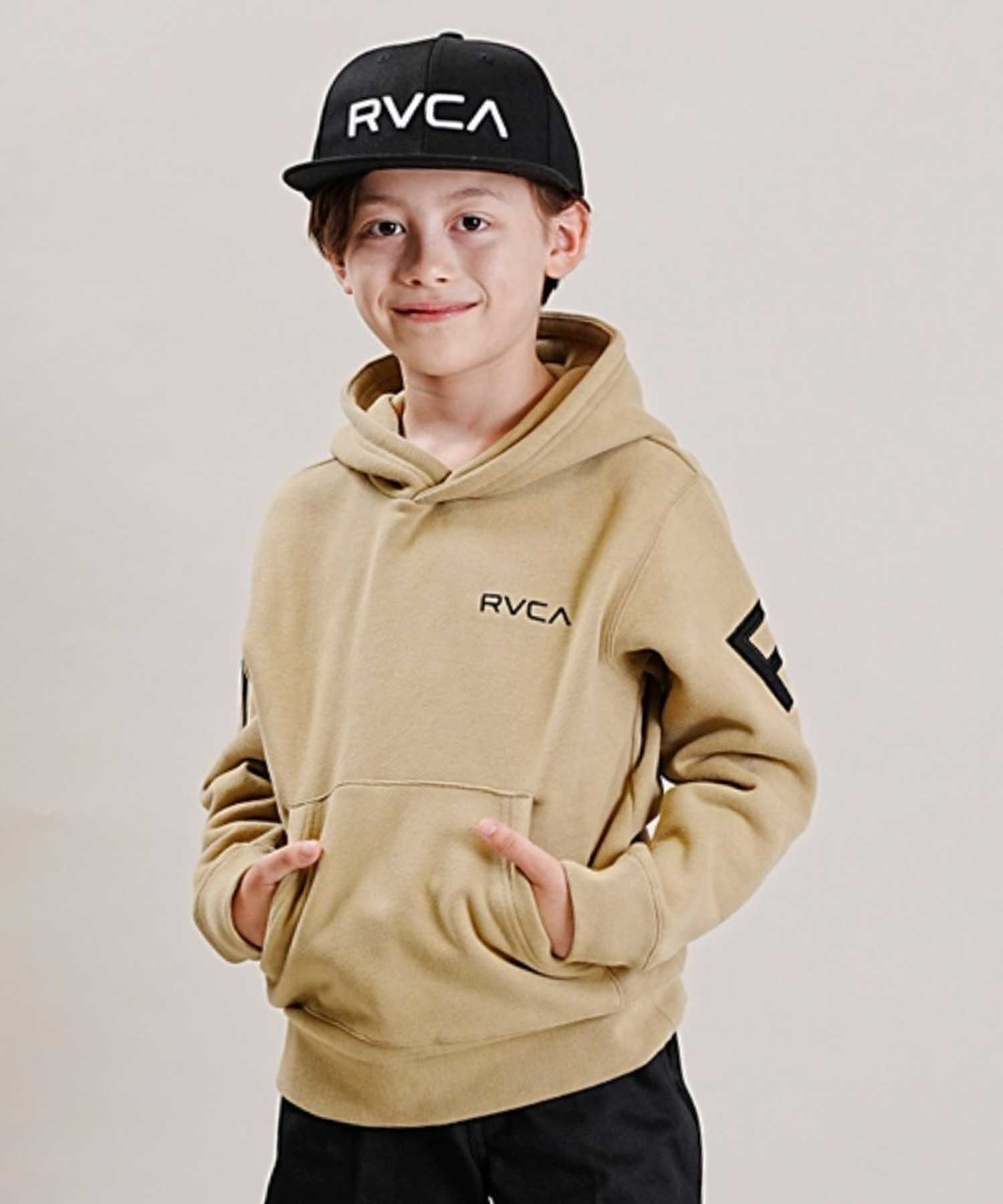 RVCA/ルーカ FAKE RVCA HOODIE キッズ ジュニア パーカー バック