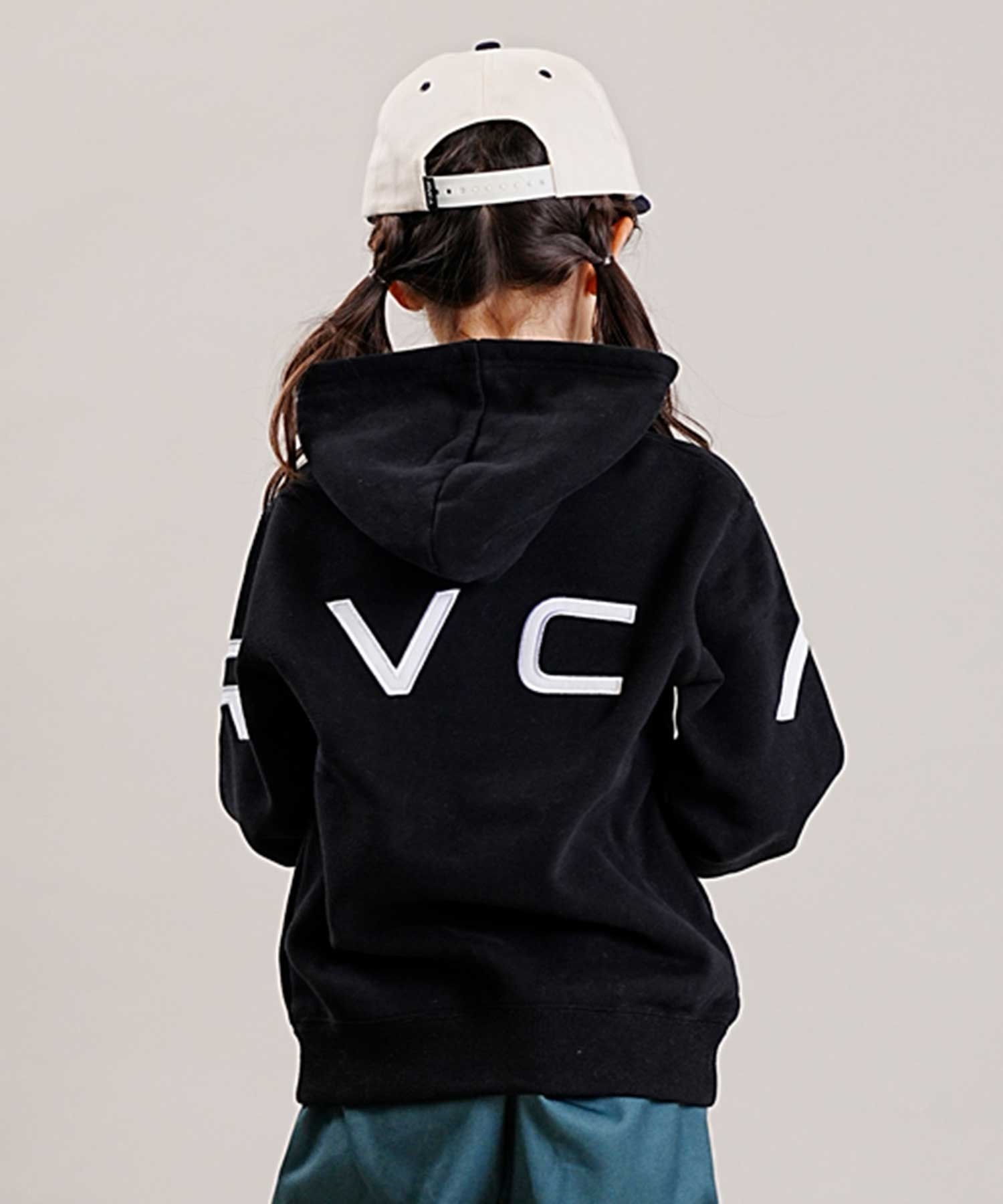 RVCA/ルーカ FAKE RVCA HOODIE キッズ ジュニア パーカー バック