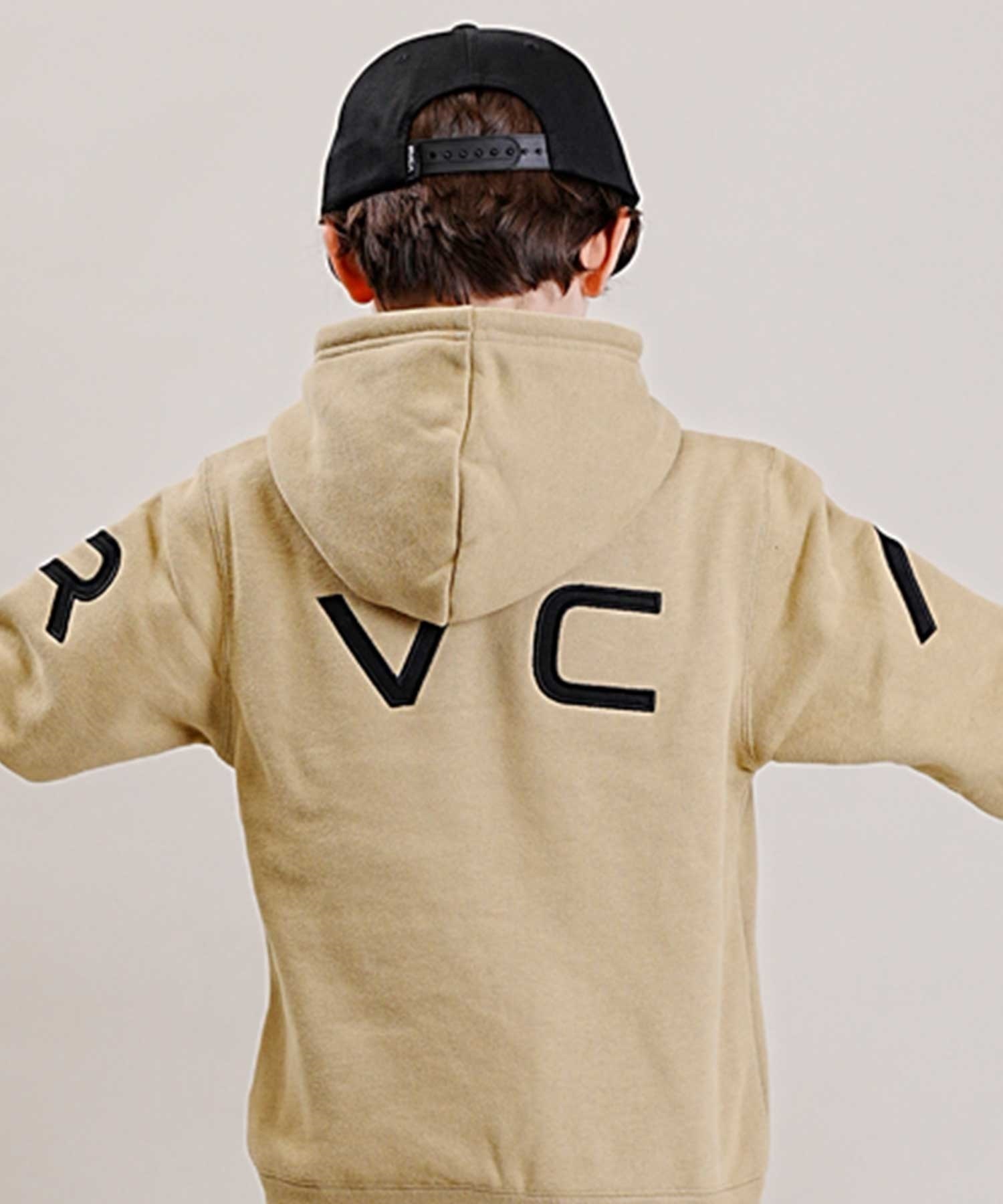 RVCA/ルーカ FAKE RVCA HOODIE キッズ ジュニア パーカー バック