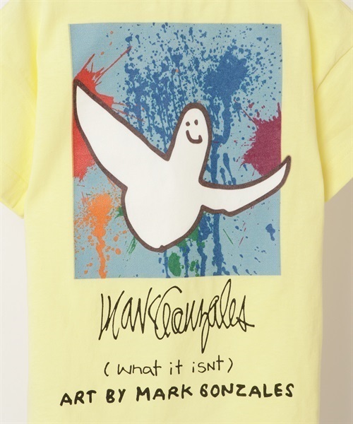 What it isNt ART BY MARKGONZALES アートバイ マークゴンザレス 47130227 キッズ 半袖Tシャツ KK D22(YEWT-100cm)