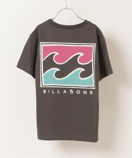 BILLABONG ビラボン BD015-208 キッズ 半袖Tシャツ KK1 D22(YE-130cm)