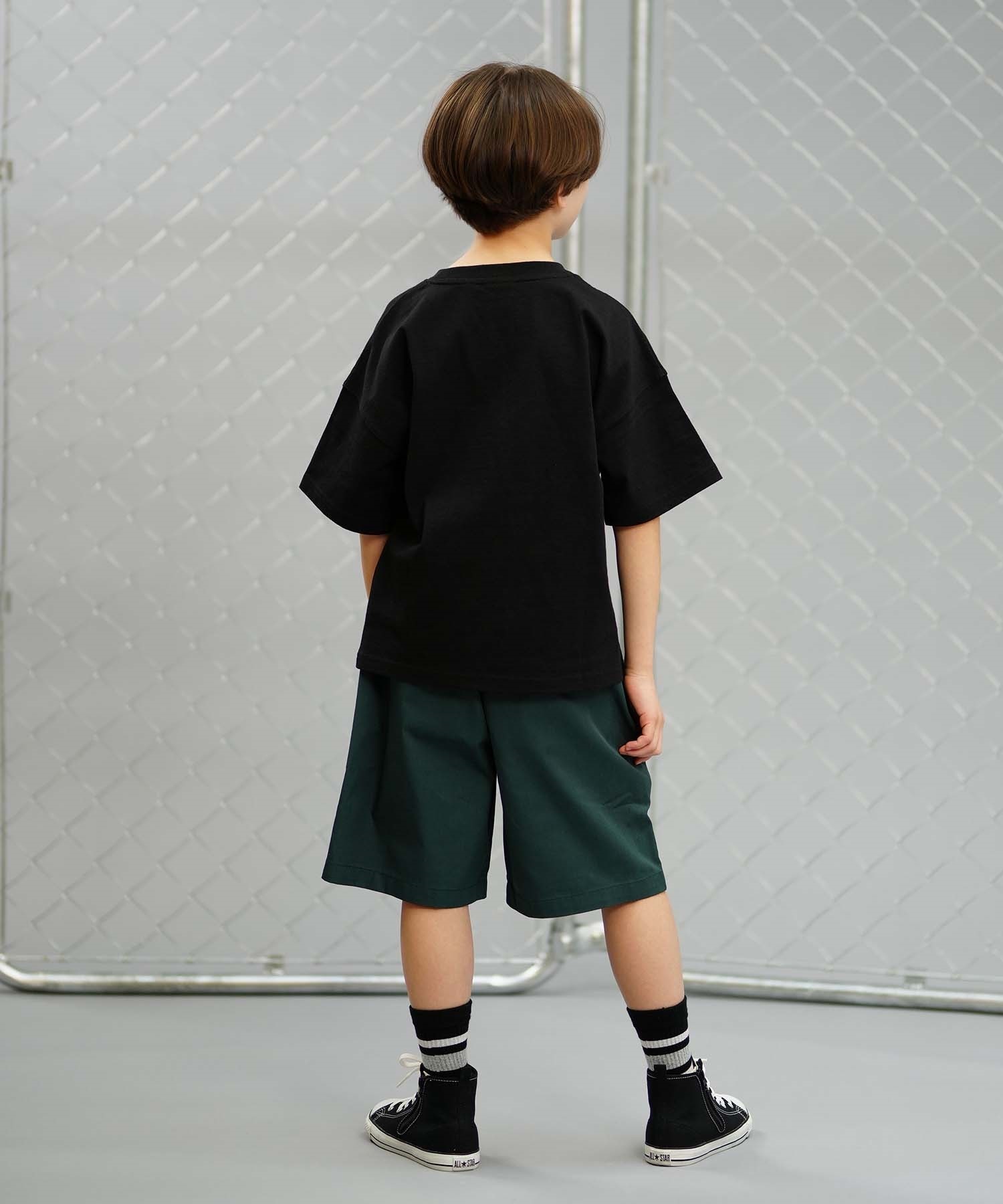 Dickies ディッキーズ キッズ 半袖 Tシャツ ロゴプリント 定番 80572500(80BK-130cm)