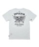 VOLCOM ボルコム キッズ Tシャツ 半袖 バックプリント ヘビーウェイト タイガー 親子コーデ DESI CF312400(WHT-S)