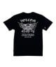 VOLCOM ボルコム キッズ Tシャツ 半袖 バックプリント ヘビーウェイト タイガー 親子コーデ DESI CF312400(WHT-S)