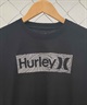 Hurley/ハーレー BOYS VORTEX BOX LOGO LONG SLEEB TEE キッズ 長袖Tシャツ BLS2332001(BLK-130cm)