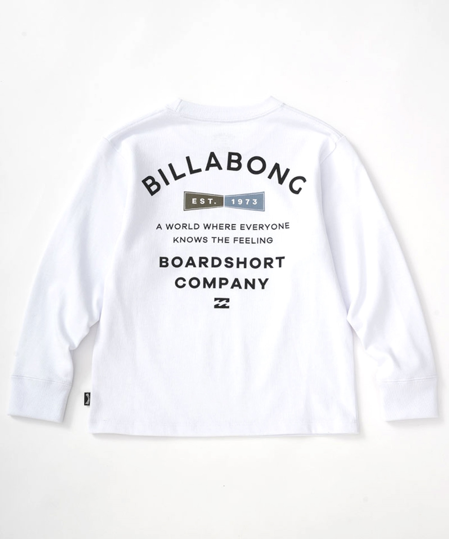 BILLABONG/ビラボン キッズ PEAK ロンＴ 長袖 Tシャツ 親子コーデ BD016-051(BLK-140cm)