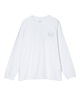 RVCA ルーカ PTEE BD046-226 キッズ 長袖Tシャツ(WHT-130)