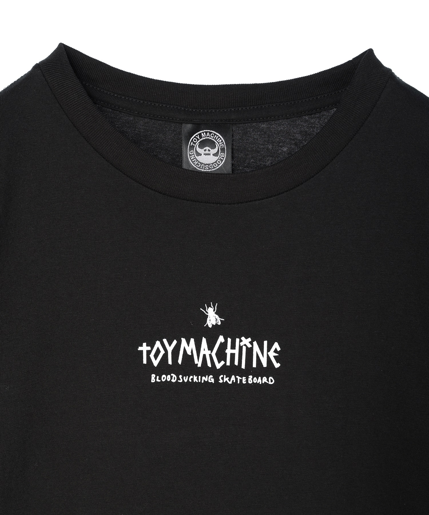 TOY MACHINE トイマシーン PTEE TOY MACHINE ERIC LST 23A960-42 キッズ 長袖Tシャツ(WT-130)