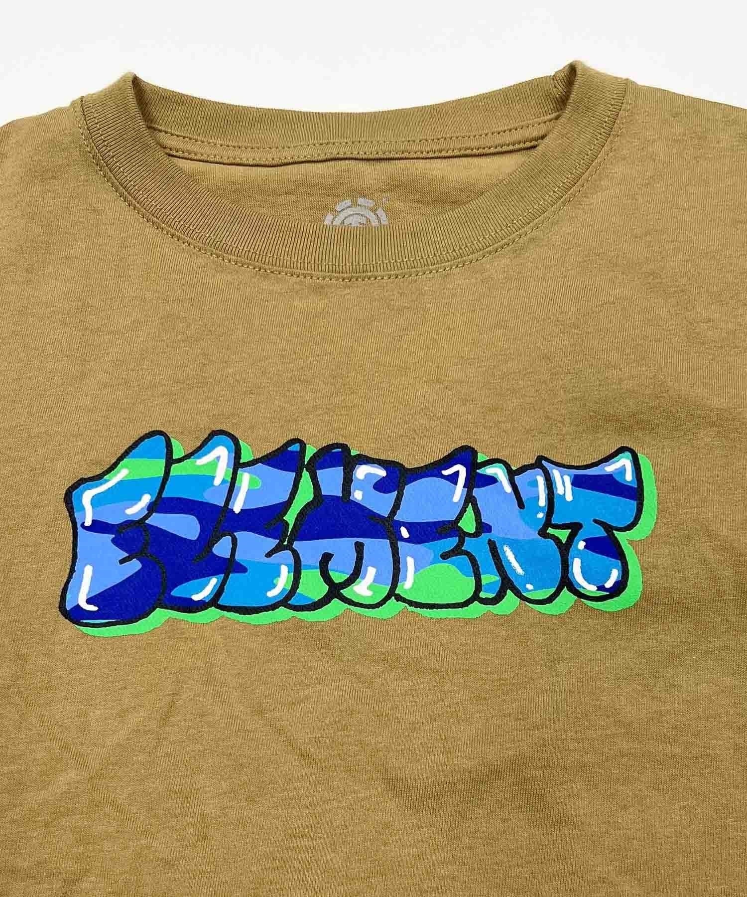 ELEMENT エレメント BUBBLE LS YOUTH キッズ ロングTシャツ 長袖 スケートボード BE025-063(FBK-130cm)