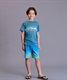 QUIKSILVER クイックシルバー OMNI LINE SS YOUTH KLY231013 キッズ ユース ラッシュガード 半袖 UVカット 水陸両用 KX1 E18(BL-130cm)