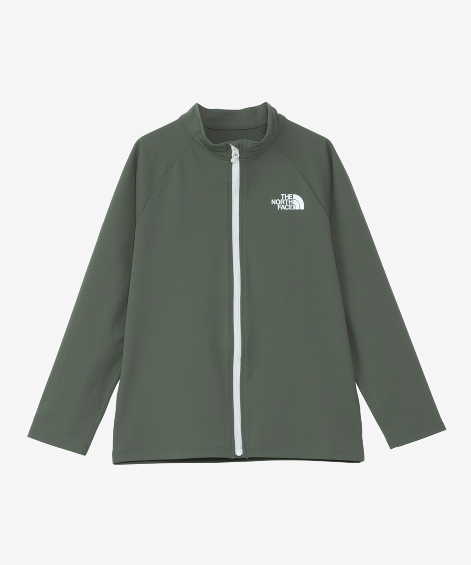 THE NORTH FACE ザ・ノース・フェイス キッズ ラッシュガード ジップアップ ジャケット 長袖 ユーティリティ 水陸両用 UVカット NTJ12340 TT(TT-100cm)