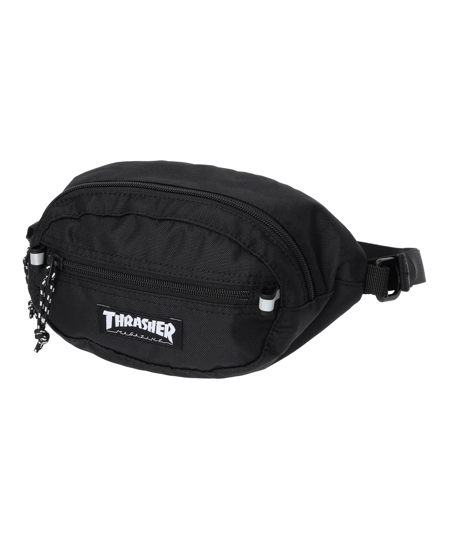 THRASHER スラッシャー HBAG  THR-291 キッズ ヒップバッグ(BKWT-ONESIZE)