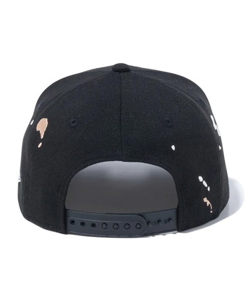 NEW ERA/ニューエラ Youth 9FIFTY Splash Embroidery ニューヨーク・ヤンキース ブラック キッズ キャップ 13762758(BLK-YTH)