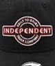 NEW ERA ニューエラ キャップ キッズ 9TWENTY INDEPENDENT YTH 920 INDY BLK 14299630(BLK-YTH)