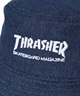 THRASHER スラッシャー HAT  K-THR-H01K キッズ ハット(BLK-F)